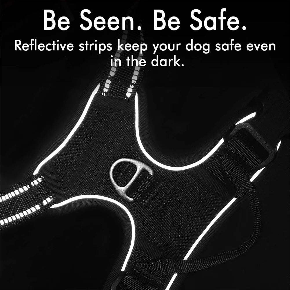 ComfortFit No-Pull Adjustable Dog Harness – Safe, Secure & Easy to Wear