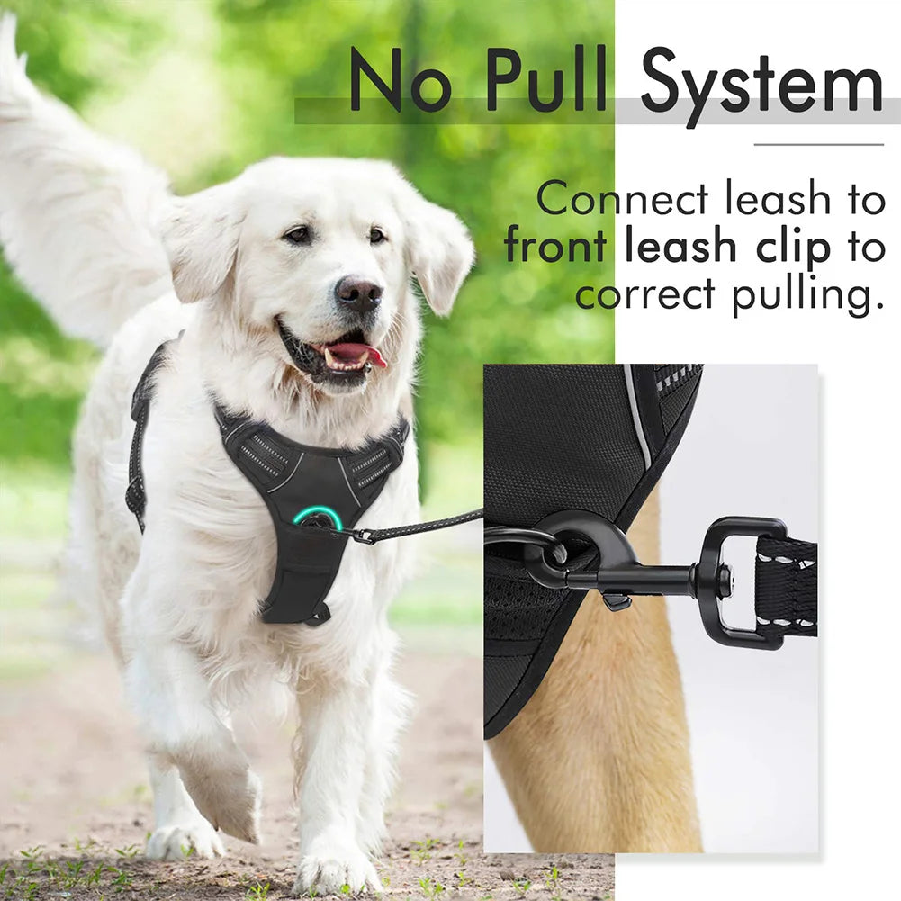 ComfortFit No-Pull Adjustable Dog Harness – Safe, Secure & Easy to Wear
