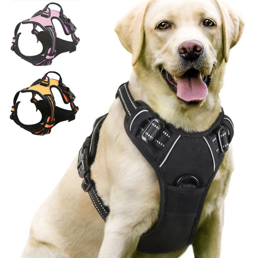 ComfortFit No-Pull Adjustable Dog Harness – Safe, Secure & Easy to Wear
